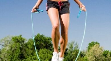 Jump rope for weight loss in a week of 7 kg